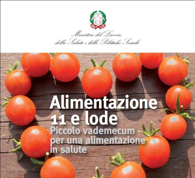 volantini alimentazione ministero