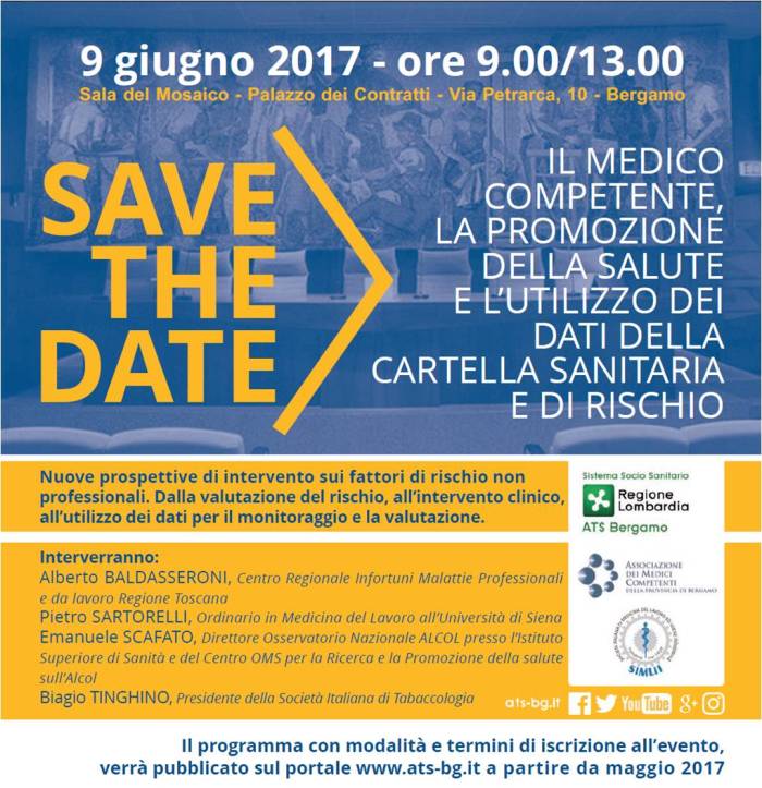 save the date 9 giugno